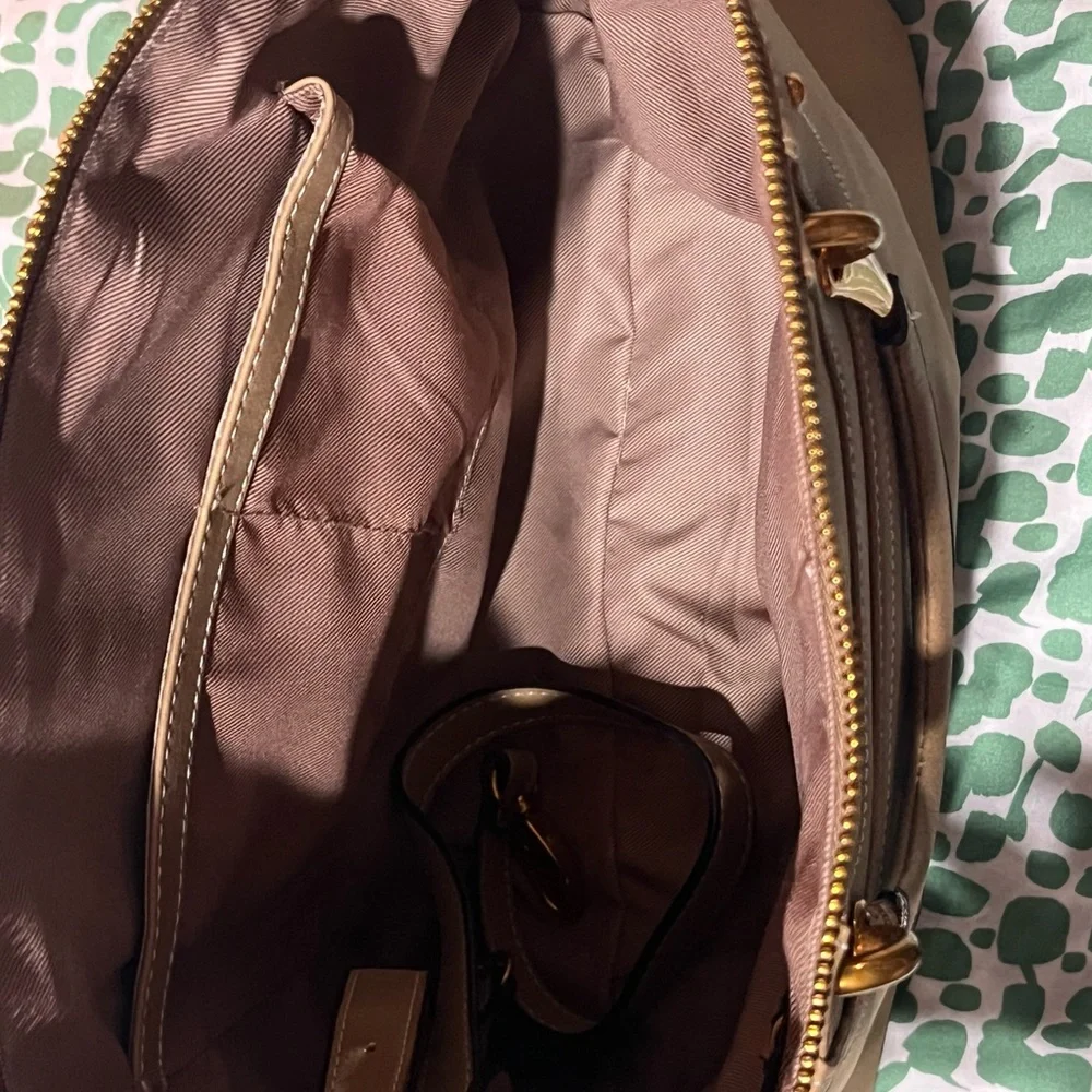 London Fog Classic Tan Laptop Bag